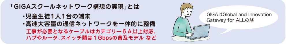 「GIGAスクールネットワーク構想の実現」とは